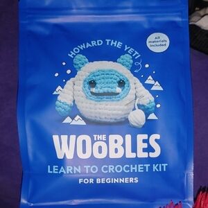 The Woobles Crochet Kit - Blue